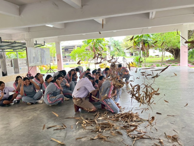 การฝึกอบรมและฝึกซ้อมแผนเผชิญเหตุ เรื่อง “ลมพัด พายุรุนแรง : การรับมือวาตภัยแบบมีสติ